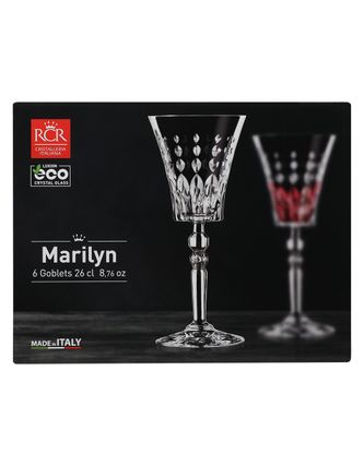 Copa Rcr Marilyn P/Vino (6 Piezas)