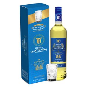 Tequila Hacienda de Tepa Rep.750 ml C/Vaso Tequilero