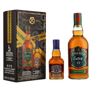 Whisky Chivas Regal Extra 13A Tequila 750 ml C/Chivas 18 200 ml