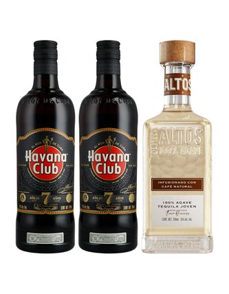 Ron Havana 7 Años 700 ml C/Olmeca Altos Inf. Café 700 ml
