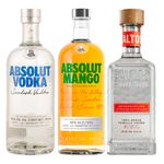 Vodka-Absolut-Azul-750-ml-Absolut-Mango-750-ml-C-Olmeca-Citricos-750-ml