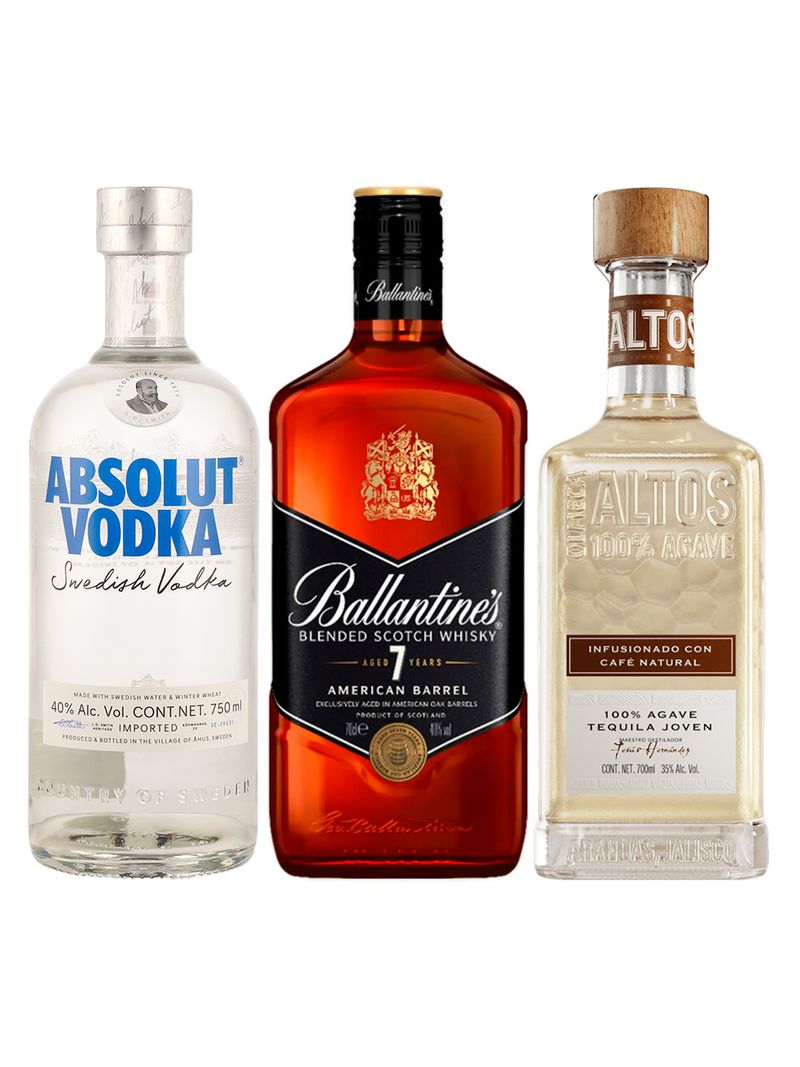 Vodka-Absolut-Azul-750-ml-Ballantine-s-7-A-700-ml-C-Olmeca-Cafe-750-ml