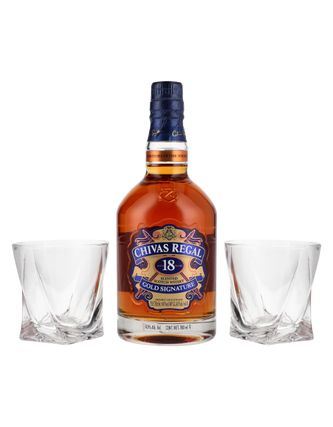 Whisky Chivas Regal 18A 700 ml C/2Vasos