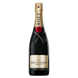 Champagne Moët & Chandon Brut Edición Blank Metal 750 ml
