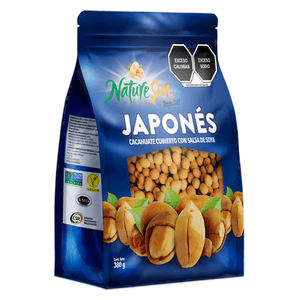 Cacahuate Nature Sun Japones 380 g