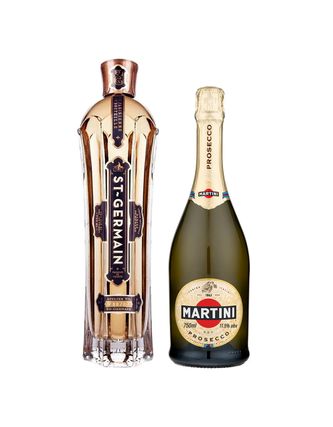 Licor St-Germain 750ml+VB Esp Martini Prosecco 750ml