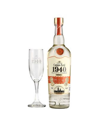 Tequila Campo Azul 1940, Rep. C/Copa 750 ml