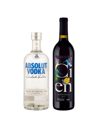 Vodka Absolut Azul 750Ml C/Cien Tempranillo Cabernet (Mex) 750 ml