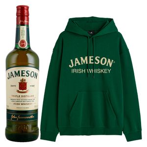 Whiskey Jameson Irish 700 ml c/ Sudadera Verde