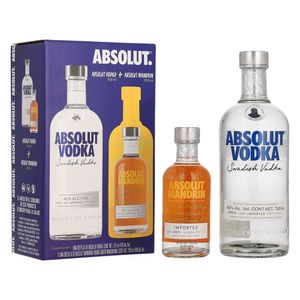 Vodka Absolut Azul 750 ml C/Mandrin 200 ml
