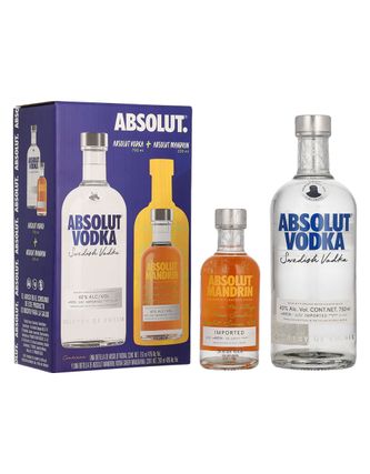 Vodka Absolut Azul 750 ml C/Mandrin 200 ml