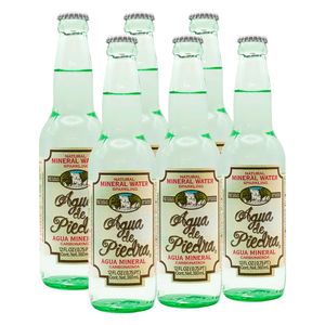 Agua De Piedra Mineral Carbonatada (6 Bot) 360 ml