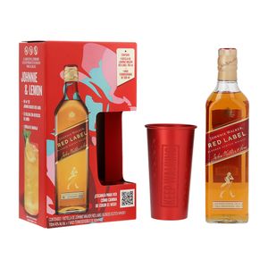 Whisky J. Walker Red 700 ml C/Vaso Termosensible