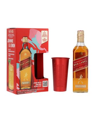 Whisky J. Walker Red 700 ml C/Vaso Termosensible