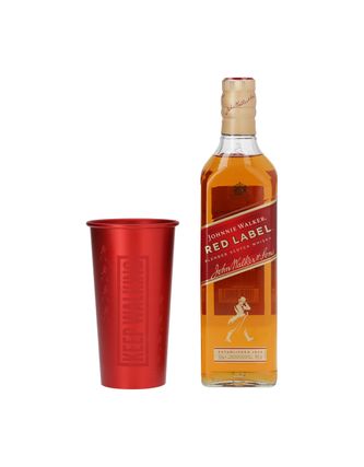 Whisky J. Walker Red 700 ml C/Vaso Termosensible