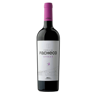 Vino Tinto Familia Pacheco Syrah (14°) 750 ml