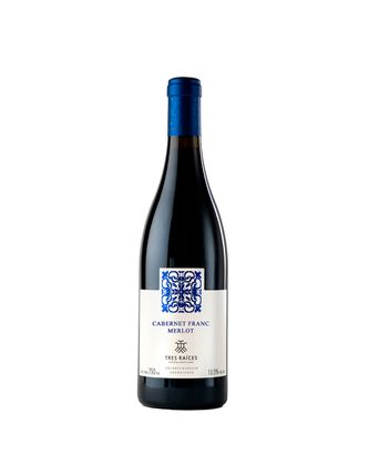 Vino Tinto Tres Raices Cabernet Franc Merlot 750 ml