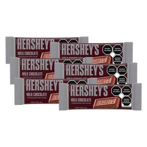 Hershey's Con Leche 40 g (6 Pzs)