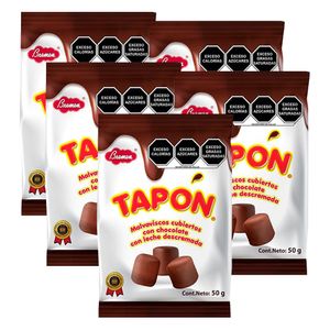 Tapón Bremen Malvavisco C/Chocolate (5 pzs X 50 g)