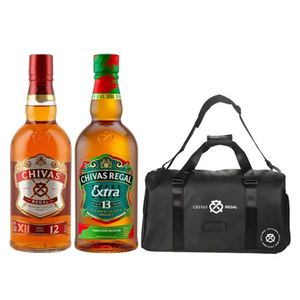 Whisky Chivas Regal 12 A+Extra Tequila 750 ml C/Maleta