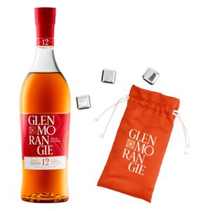 Whisky Glenmorangie 12 Años The La Santa+Cubos Glenmorangie 750 ml