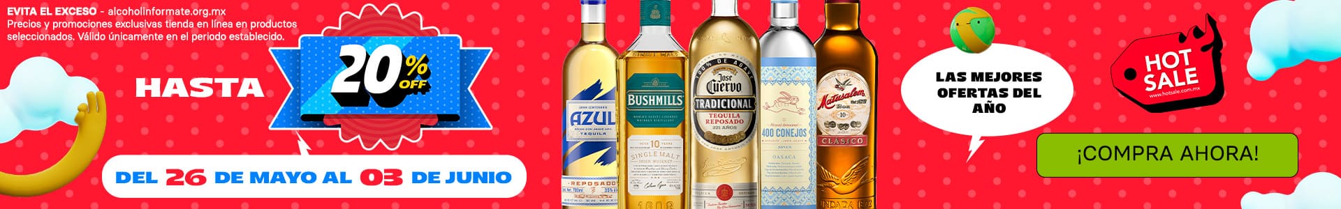 Hot Sale 2025 - Ofertas Cuervo